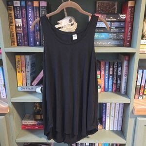 Old Navy Black Swing Tank Top